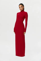 Butter Turtleneck Maxi Dress