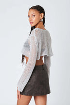 Faux Leather Cargo Mini Skirt