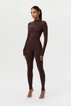 Naked Mock Neck Top