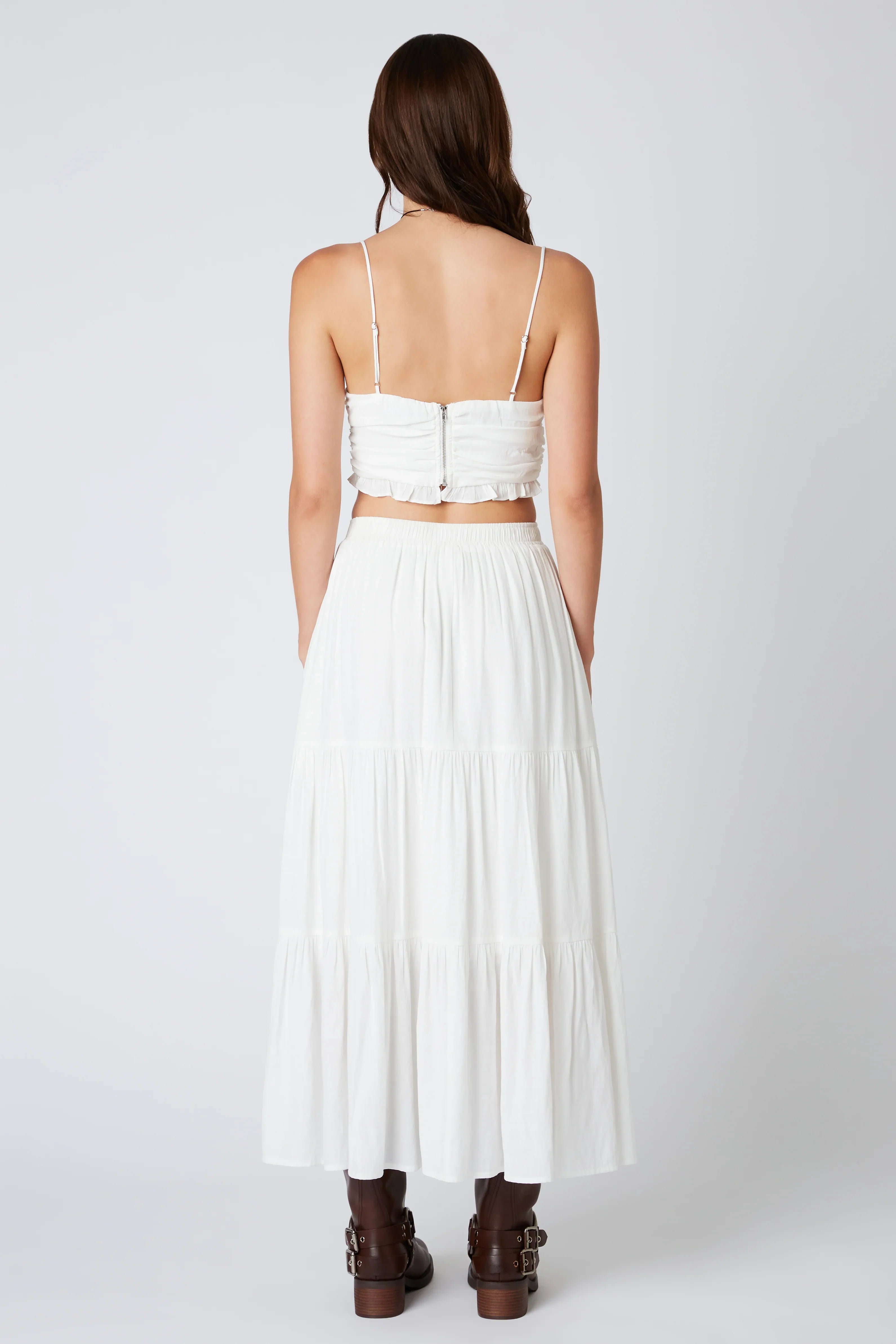 Tiered Maxi Skirt