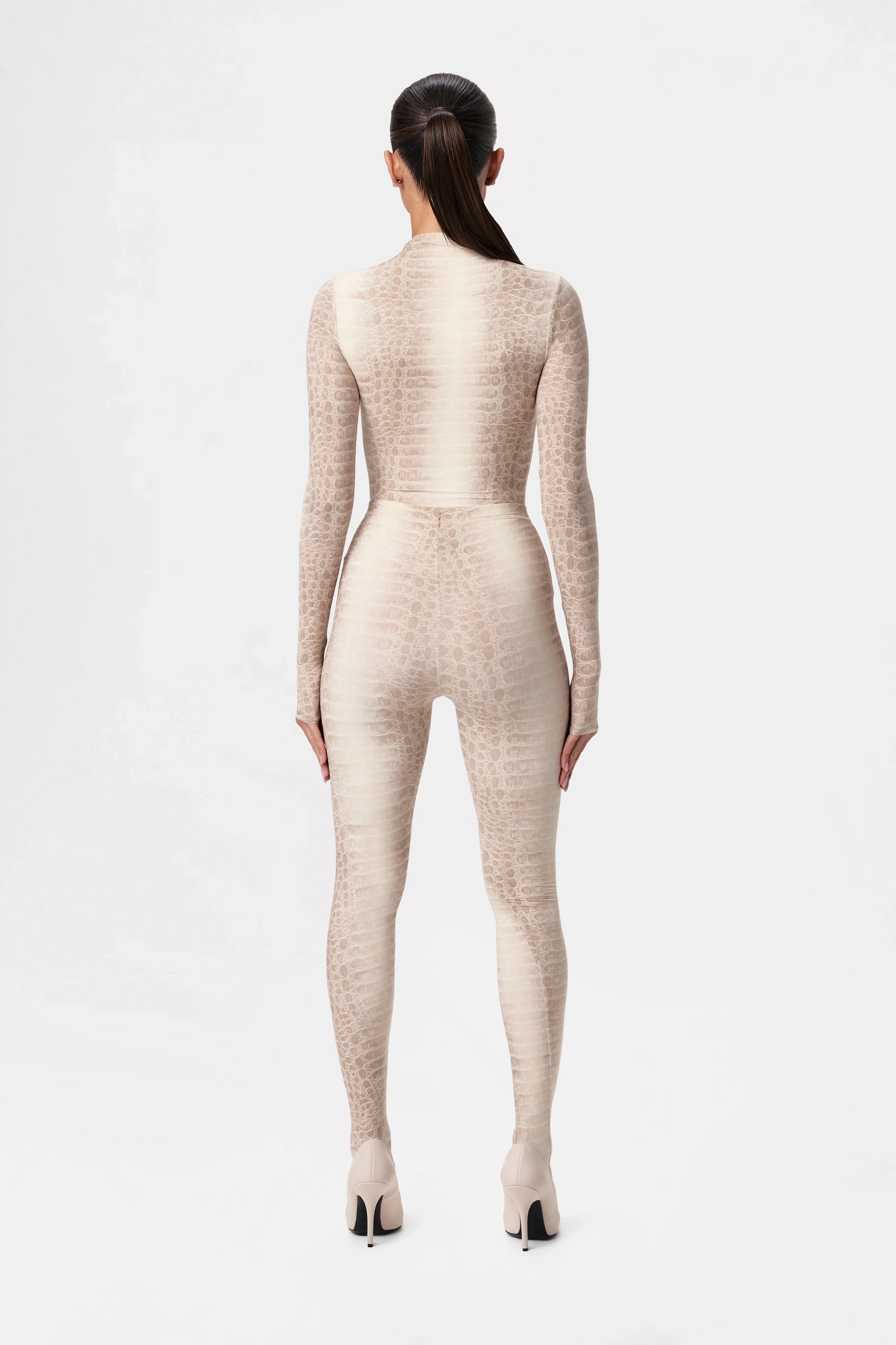 Naked Print Tights