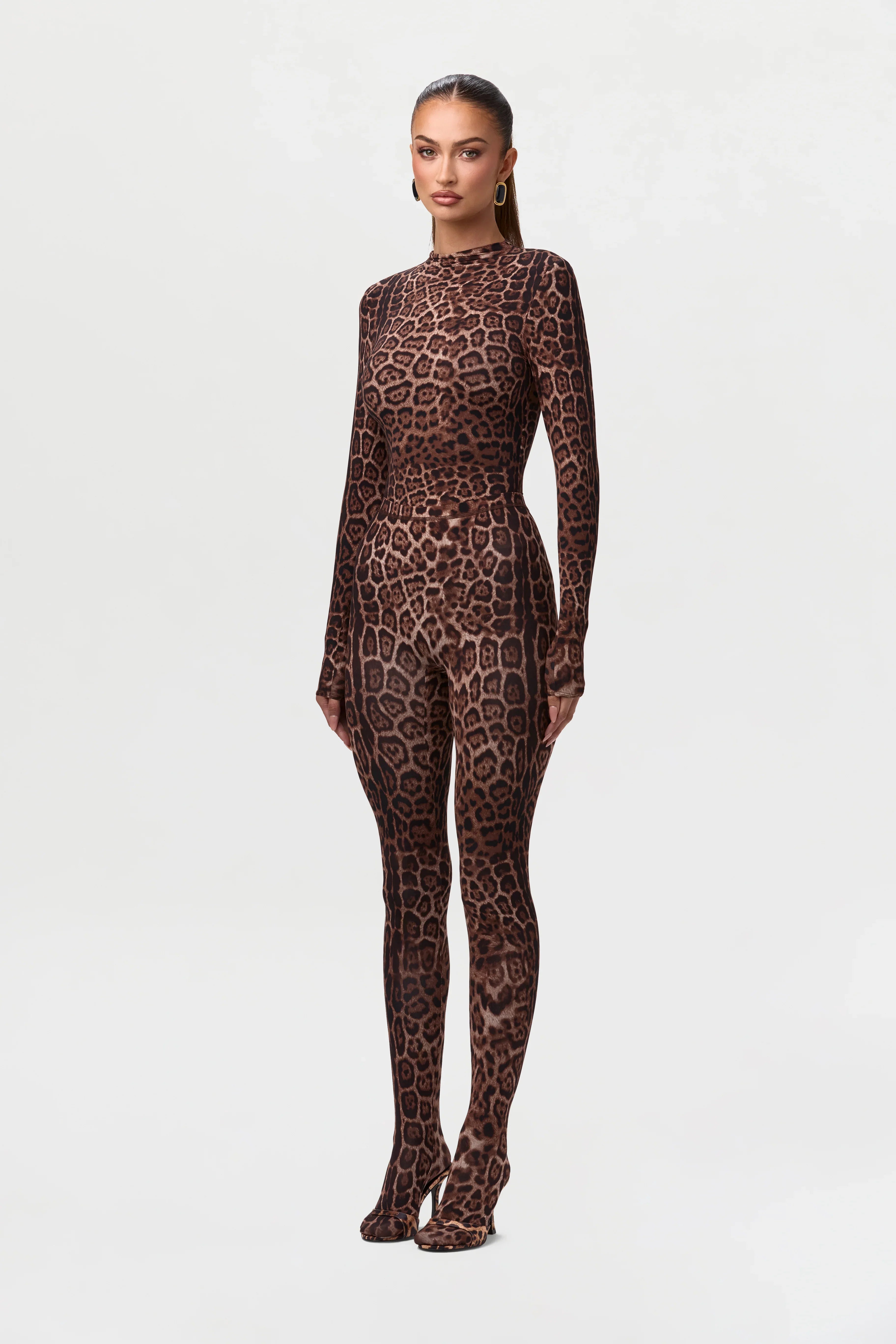 Naked Print Tights