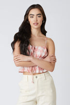 Gingham Cami Top
