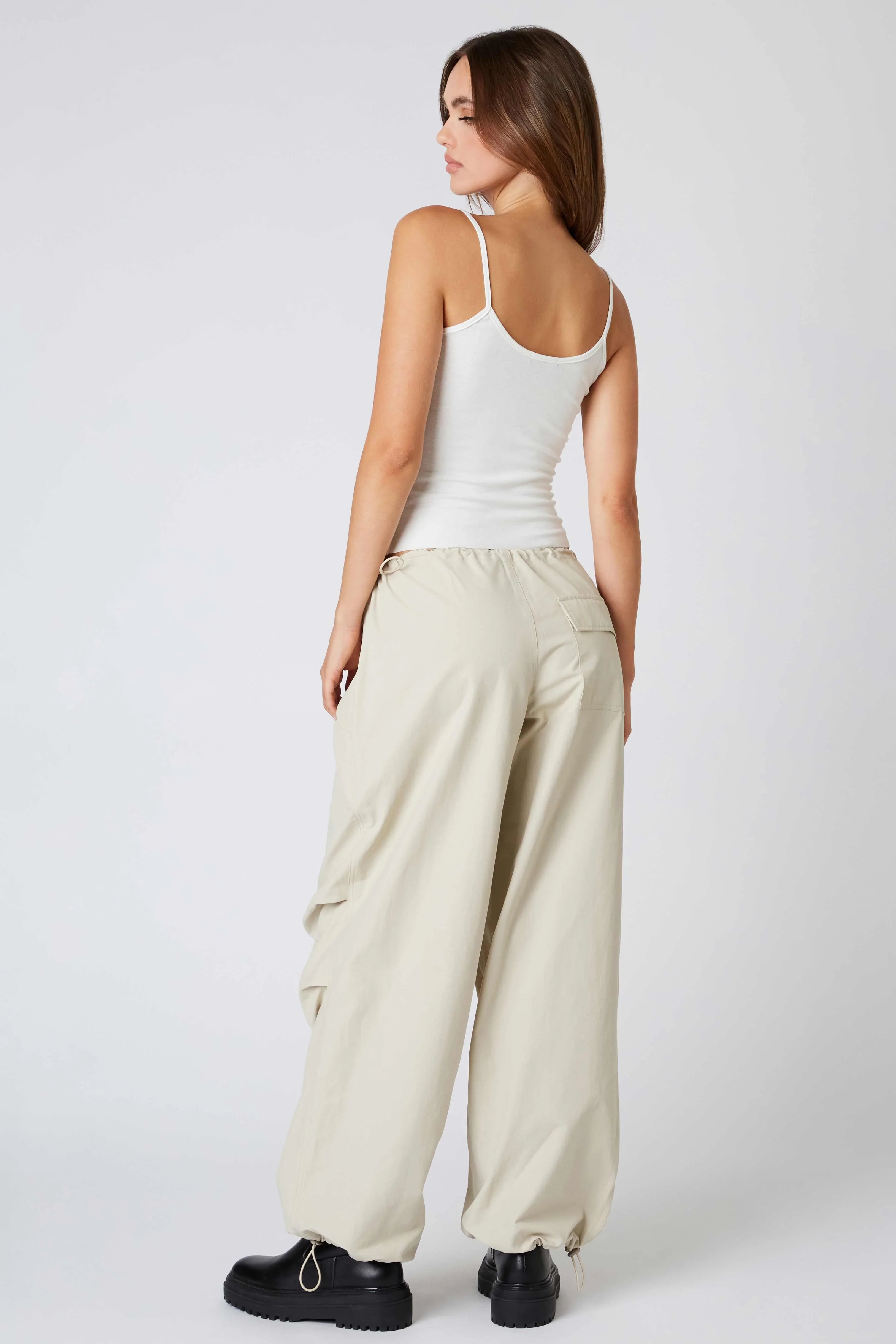 Mid-Rise Parachute Pant