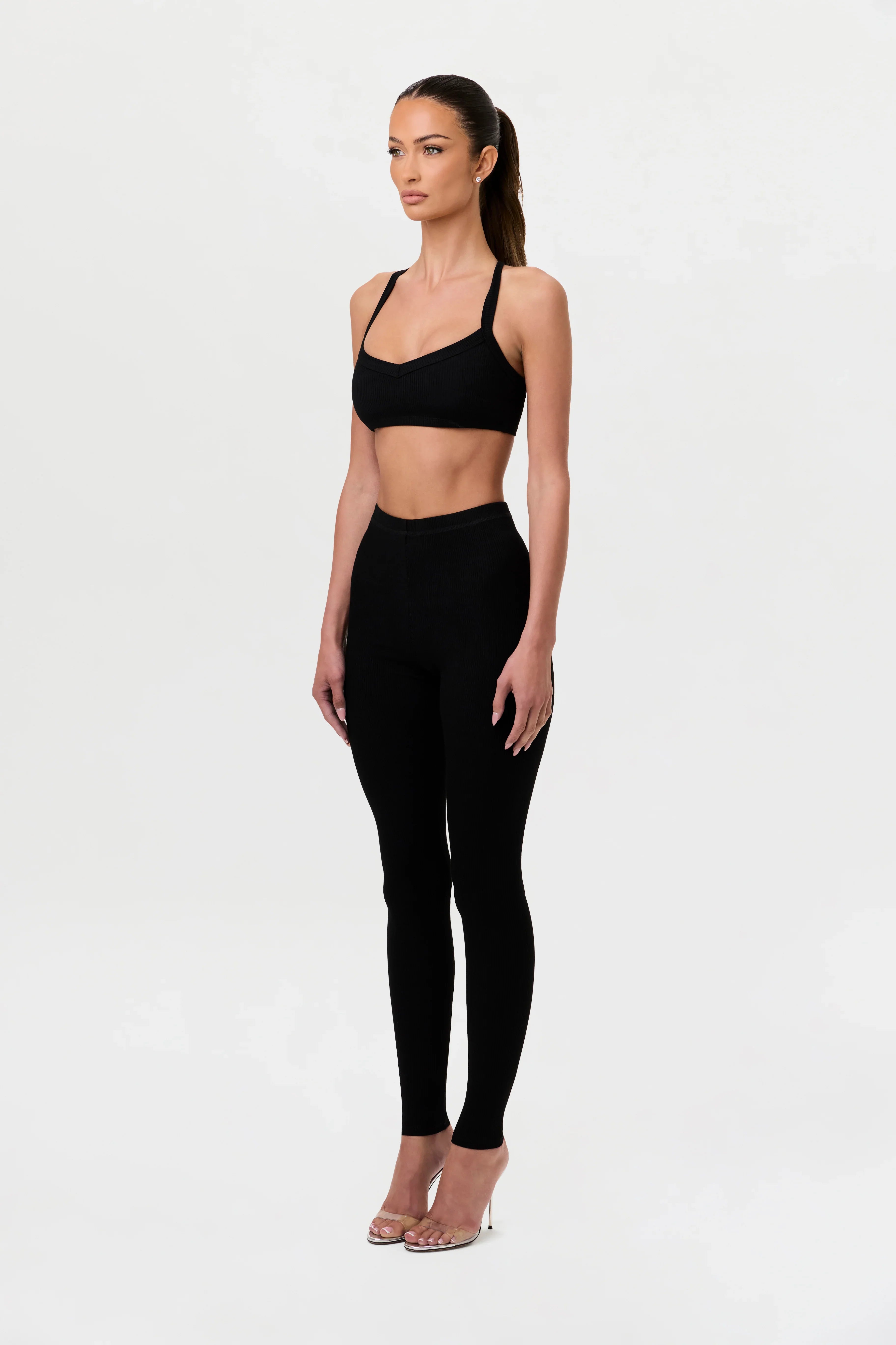 Snatched X-Back Tank Crop Top