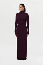 Butter Turtleneck Maxi Dress