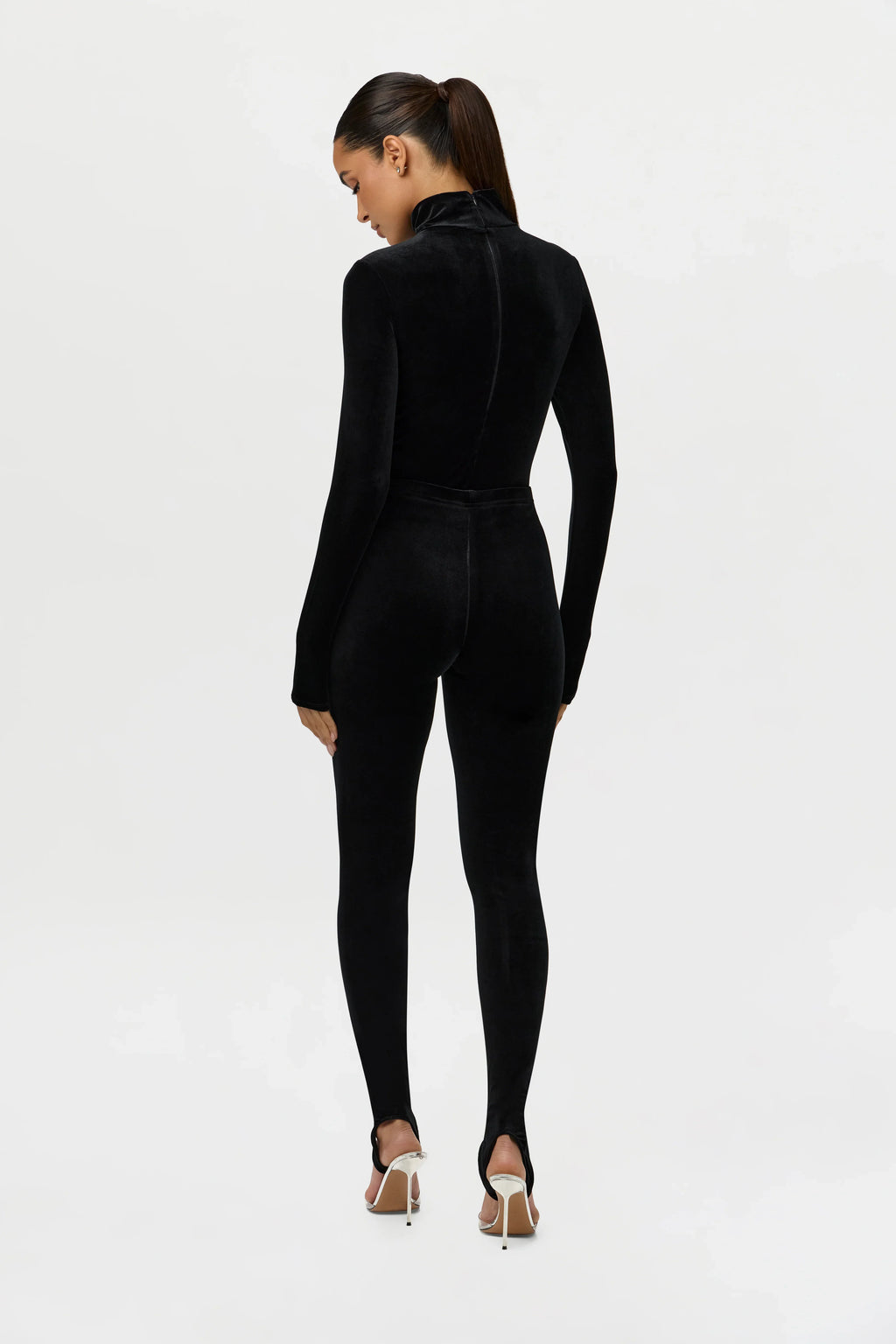 Velvet Stirrup Leggings