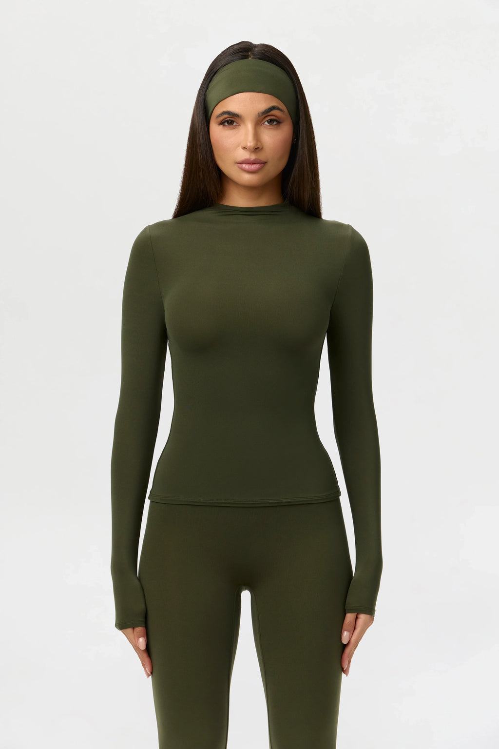 Naked Mock Neck Top