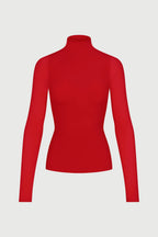 Naked Mock Neck Top
