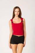 Coquette Knit Top