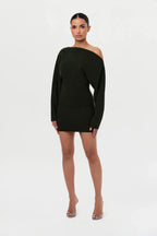 Knit Sweater Mini Skirt