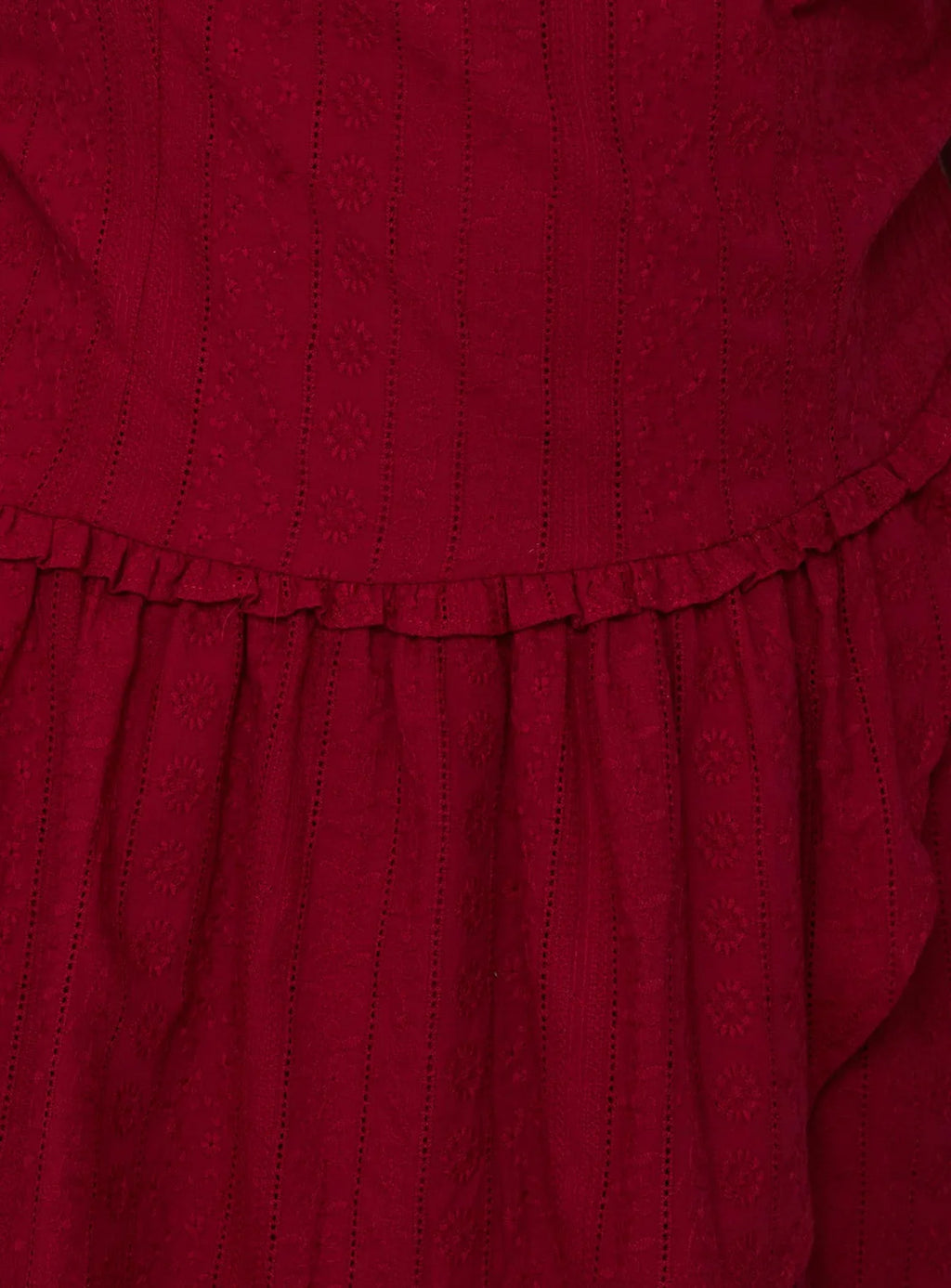 Cosie Mini Dress Red Curve