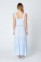 Tiered Maxi Skirt