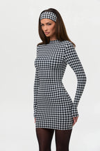Naked Print Mini Dress