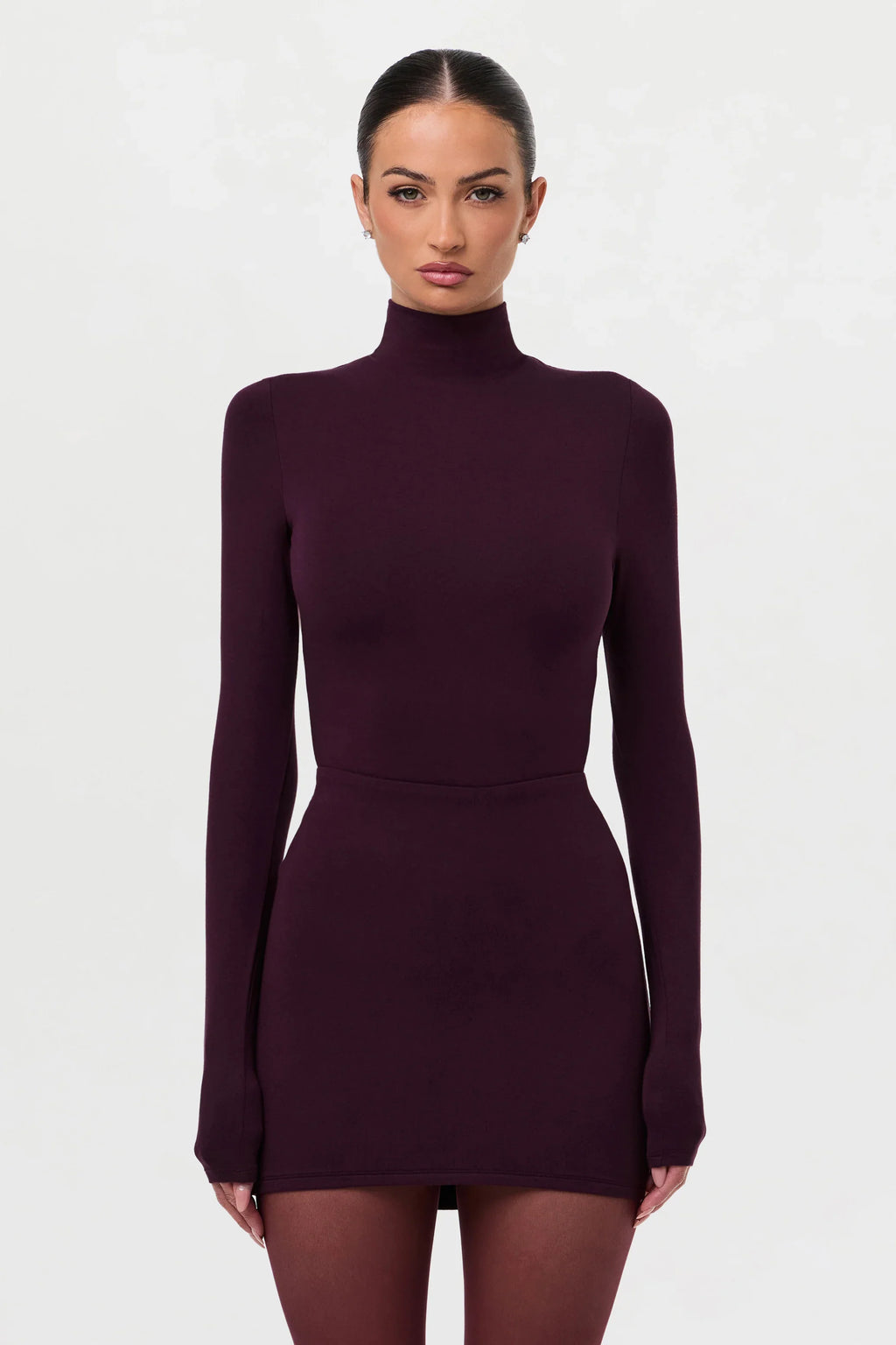 Butter Contour Mini Skirt