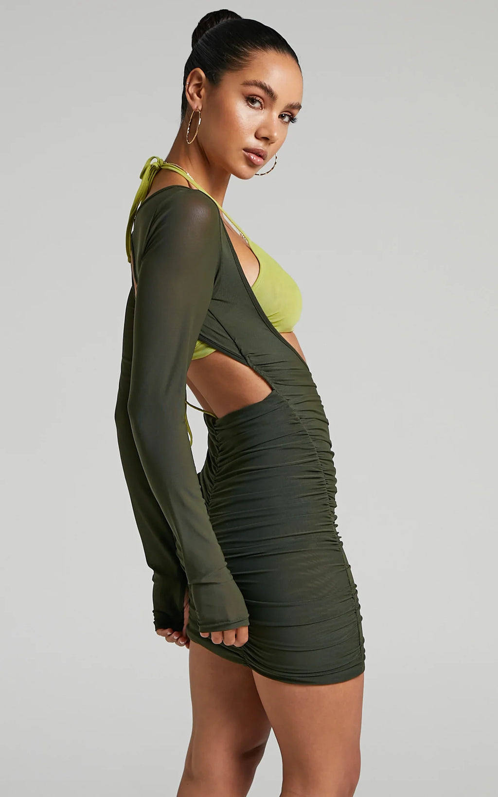 By Dyln - Juna Dress - In Green