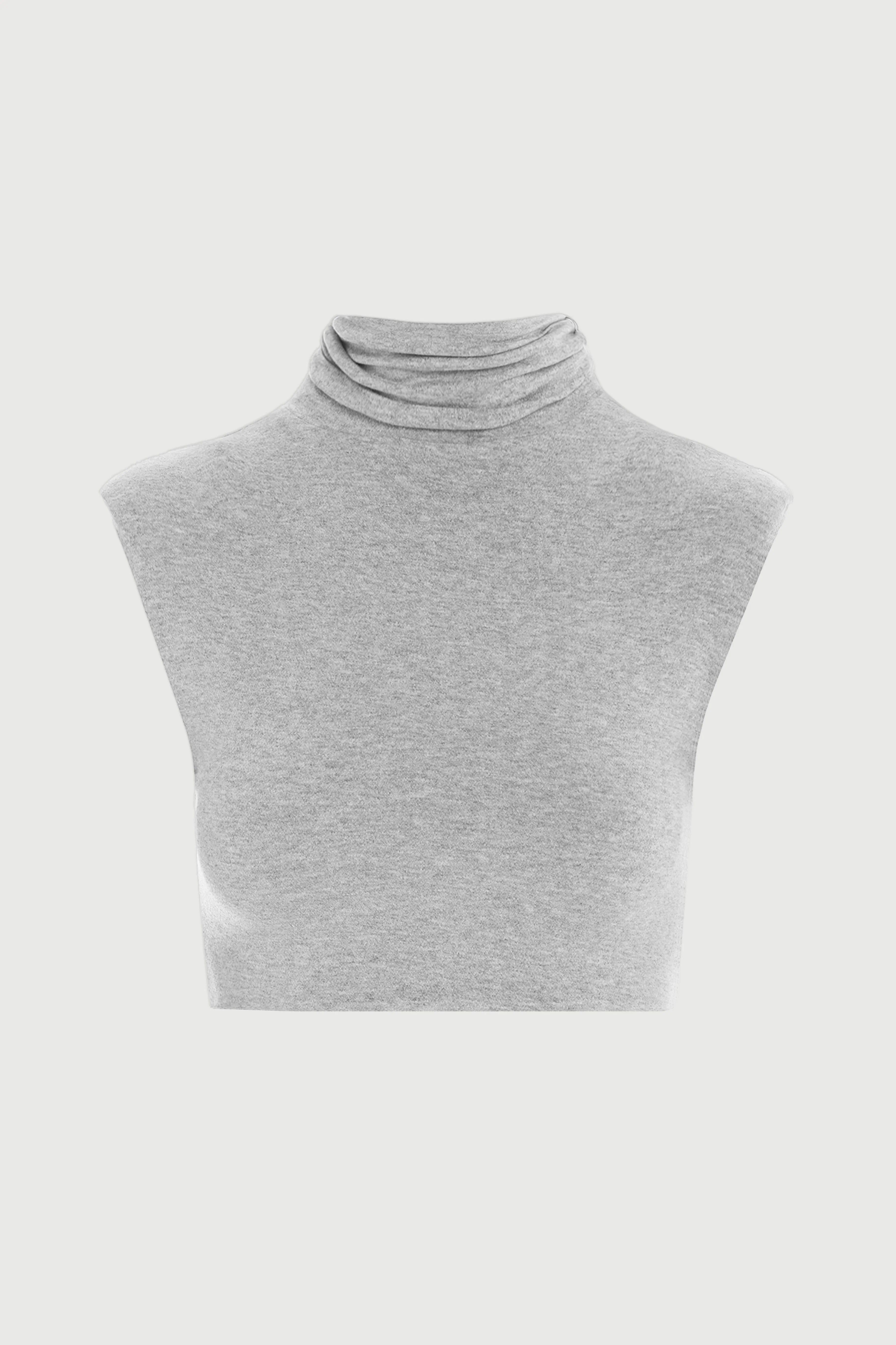 NW Turtleneck Sleeveless Crop Top