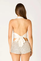 Sequin Hot Shorts
