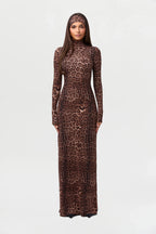 Naked Leopard Maxi Dress