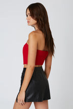 Fold Over Crop Top