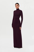 Butter Turtleneck Maxi Dress
