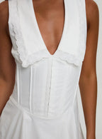 Haworth Mini Dress White