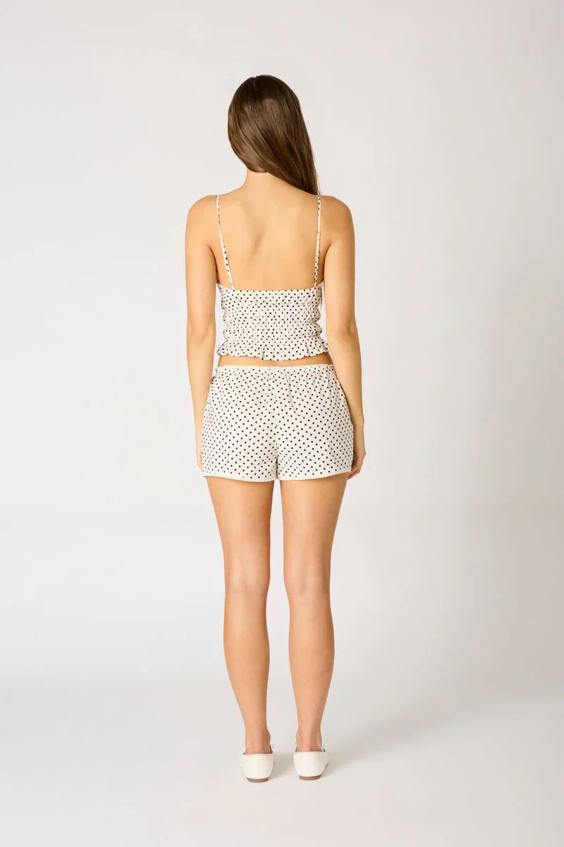 Dotty Sweetheart Cami Top