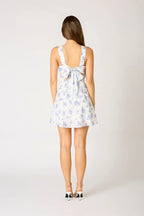 Vintage Floral Mini Dress