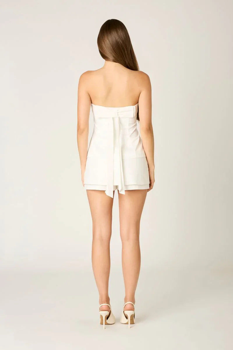 Strapless Structured Top