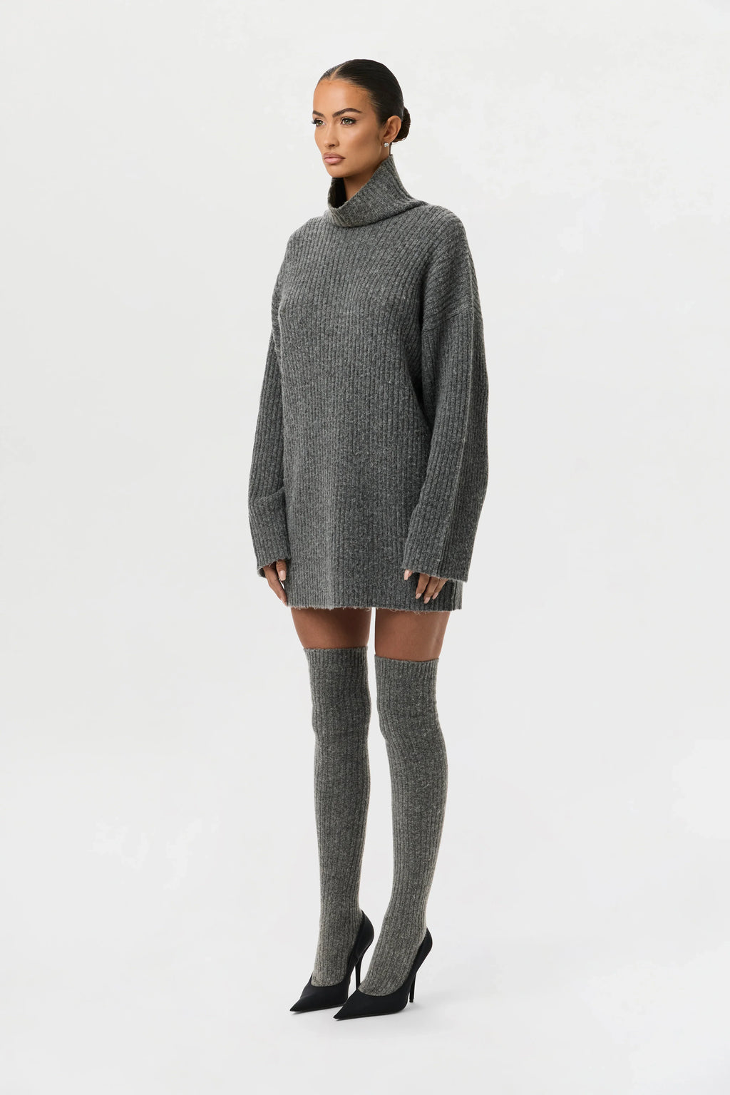 Knit Knee High Socks
