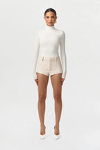 Vegan Leather Hot Pants