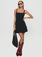 De Santis Mini Dress Black