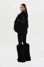 Faux Fur Plush Shoulder Bag
