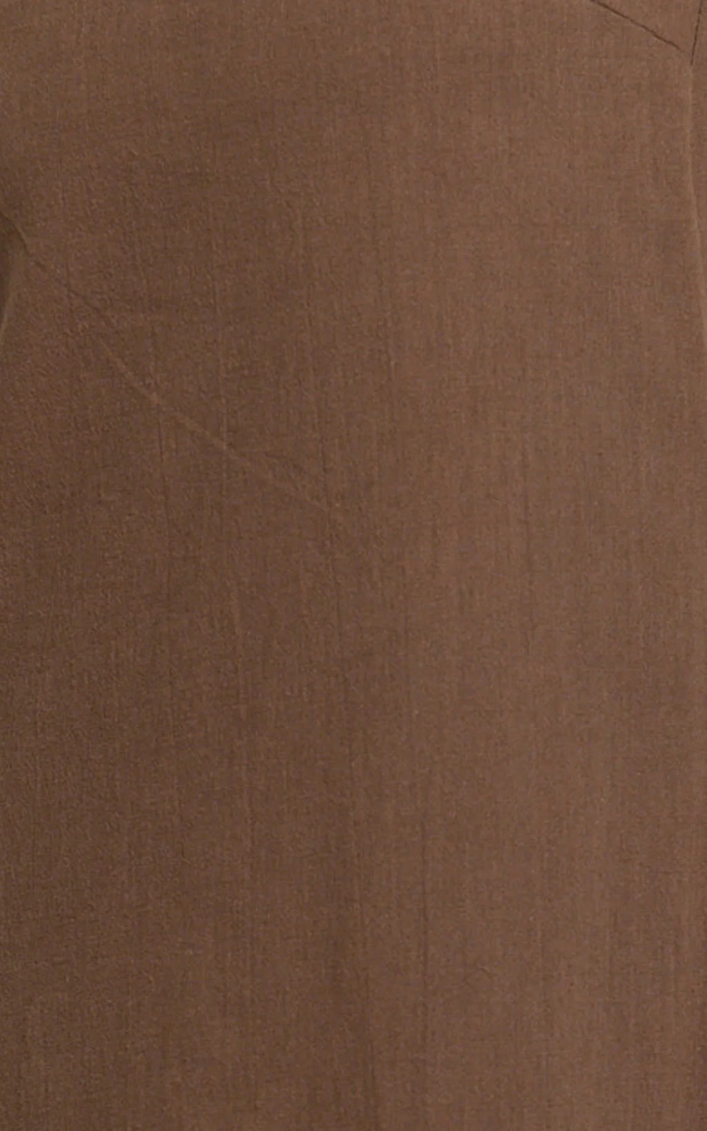Emmie Midi Dress - Strapless Trapeze Dress in Chocolate