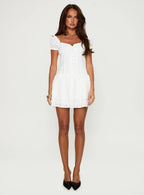 Bluegrove Mini Dress White