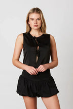 Tie-Front Top