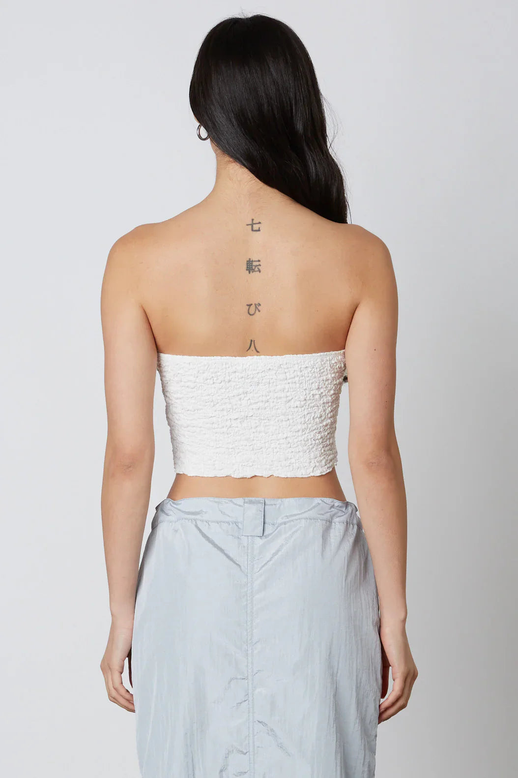 Crinkled Tube Top