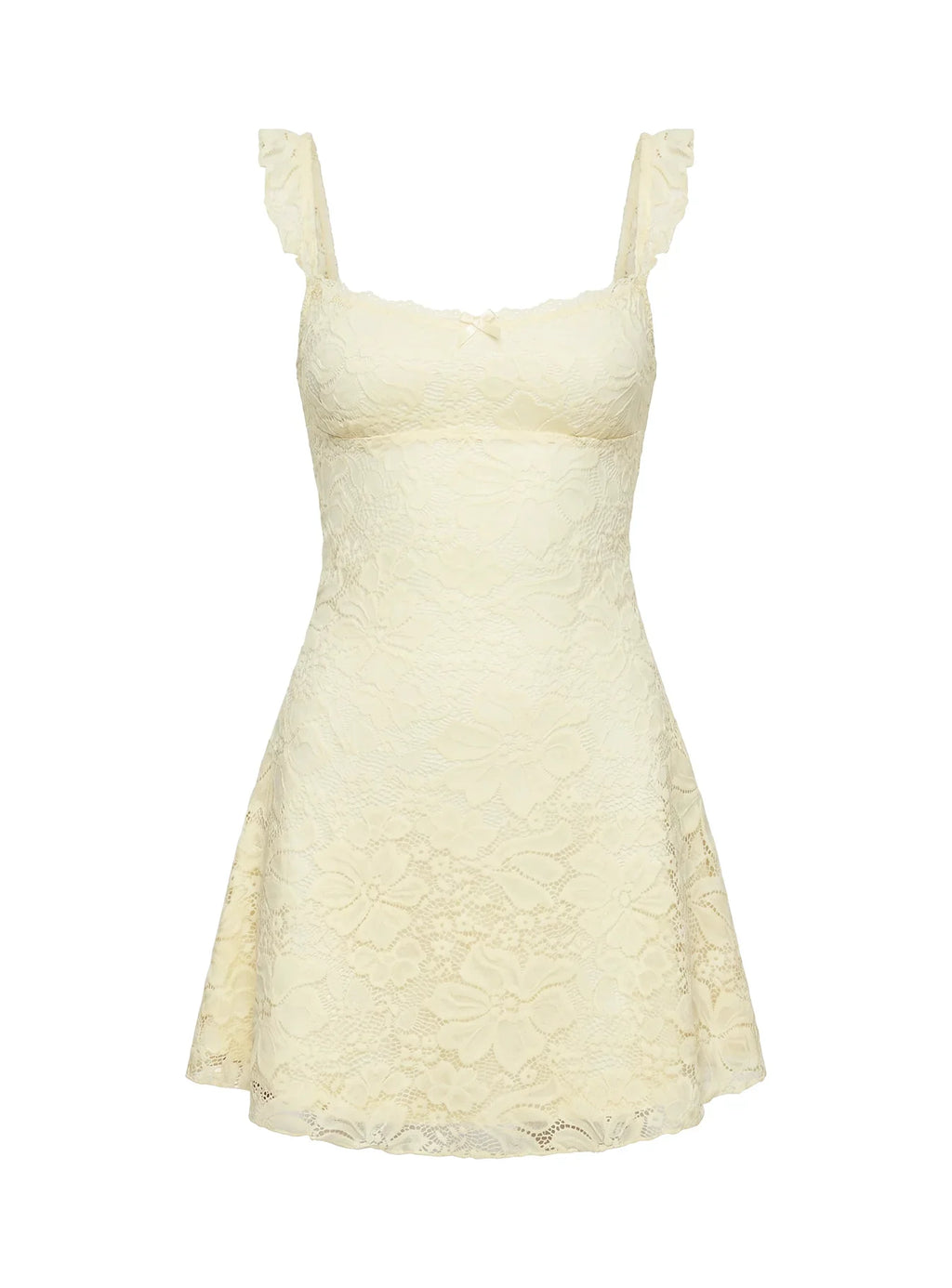 Beacall Mini Dress Lemon