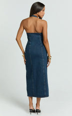 Lioness - Kenny Midi Dress - In Indigo