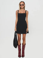 De Santis Mini Dress Black