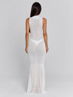 LORIEL MAXI DRESS WHITE