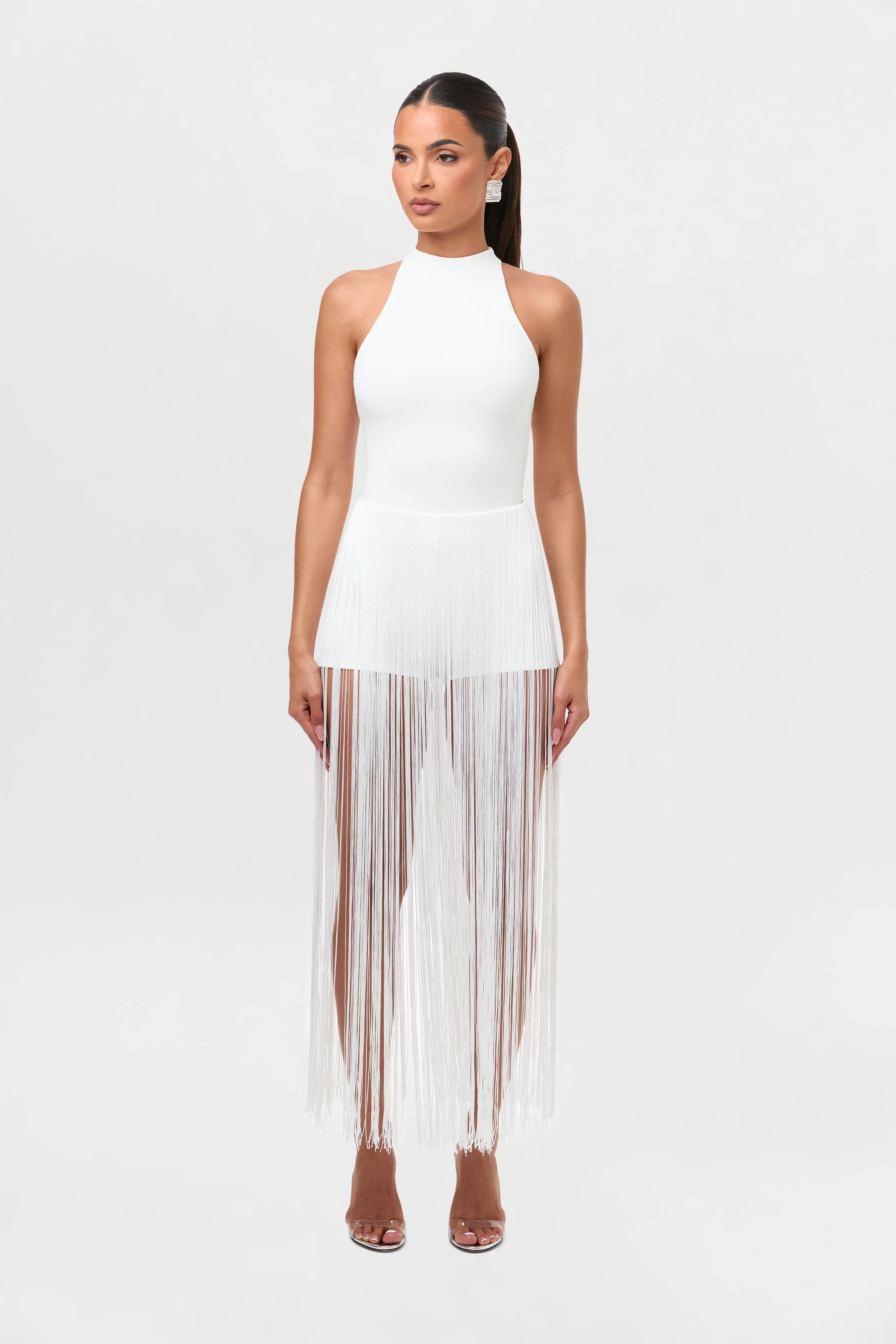 Butter Fringe Hot Pants