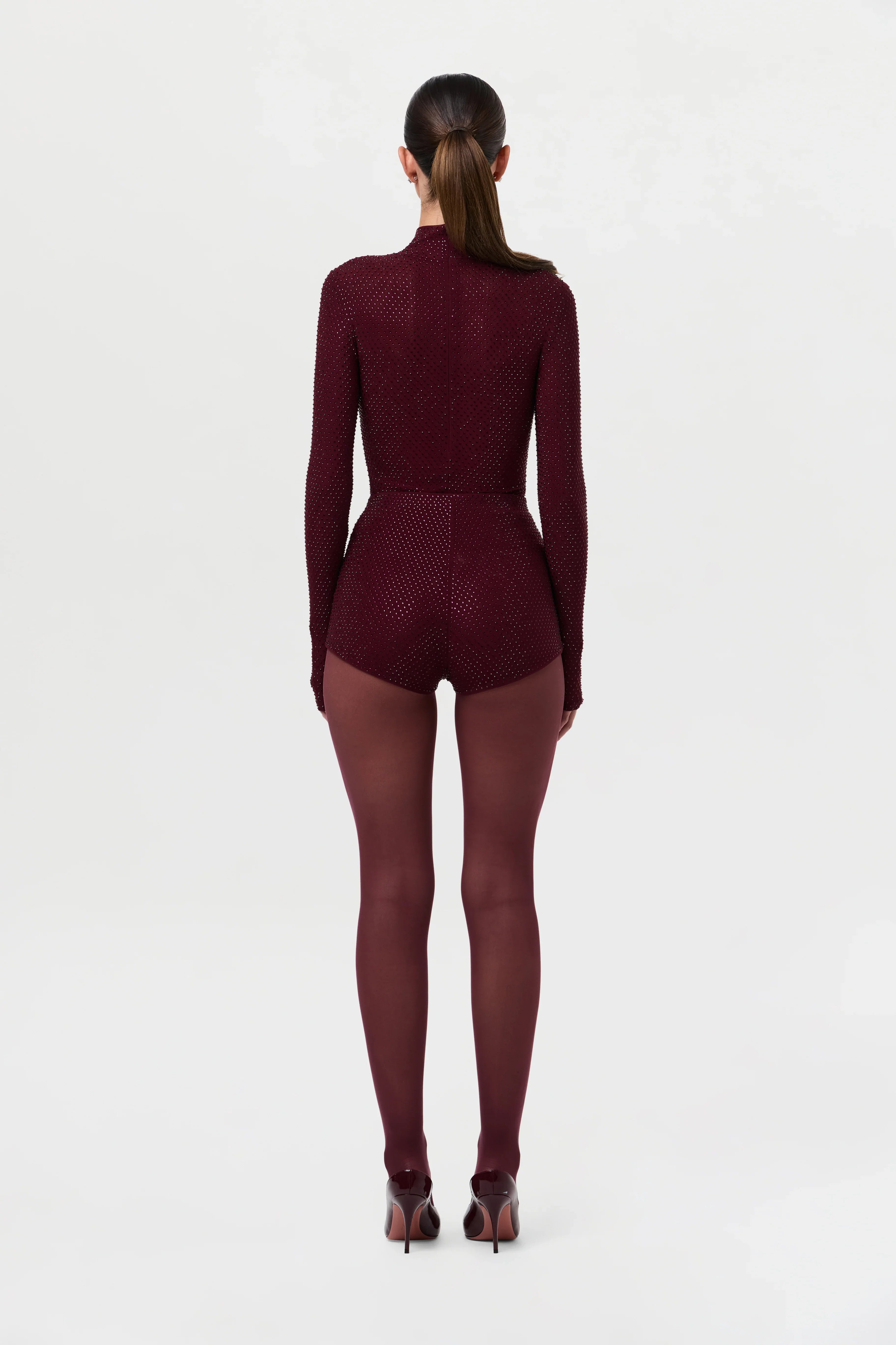 Crystal High Waisted Hot Pants