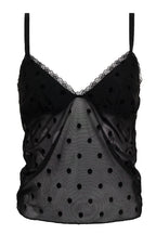 THE GIGI TOP IN BLACK