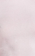 Ondine Mini Dress - Knit Long Sleeve Bodycon Dress in Pink
