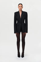 High Waist Suited Shorts