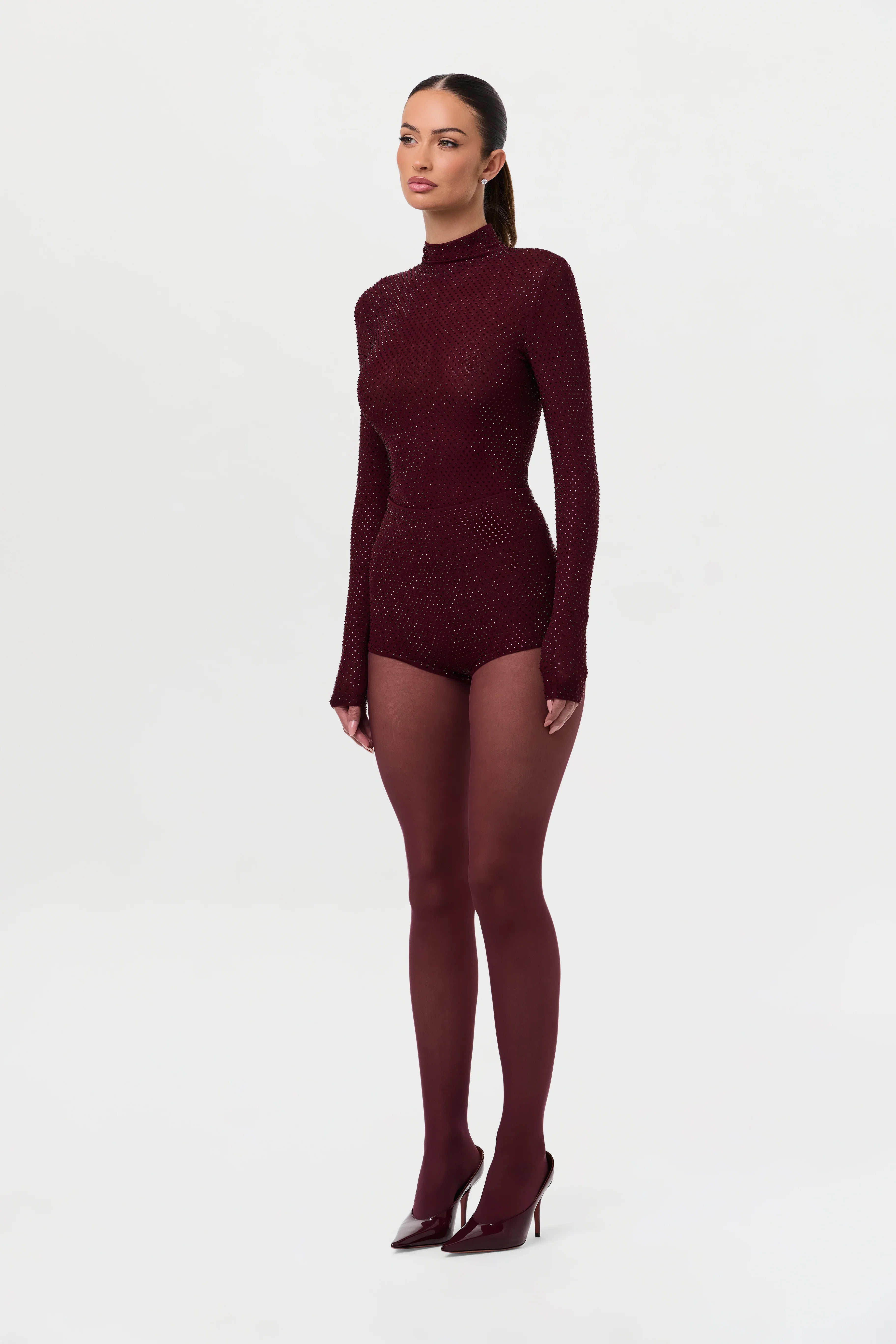 Crystal High Waisted Hot Pants