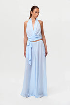Chiffon Wide Leg Pants