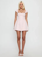 Mariza Mini Dress Light Pink