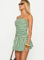 Montebello Strapless Mini Dress Multi Tall